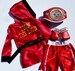 Baby boxing set ROBE Personalized+shorts personalized and wearable gloves personalized 