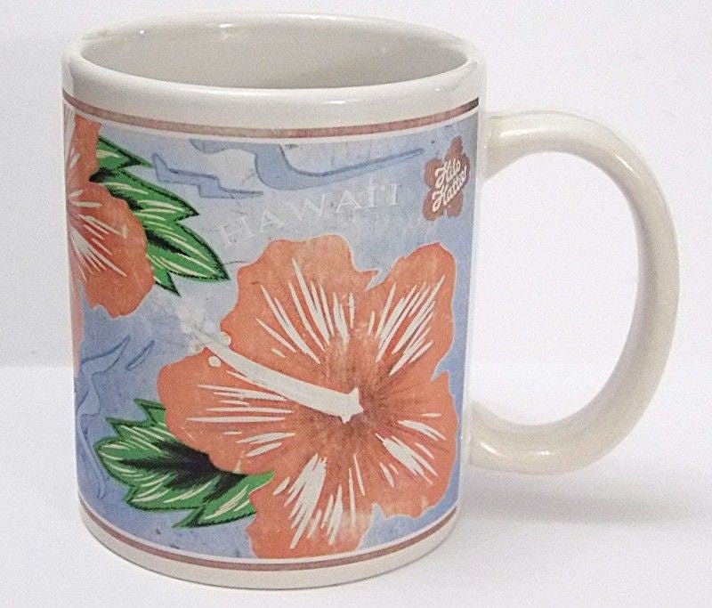 ハワイ　ヴィンテージ  マグ Hilo hattie mug - Etsy 日本