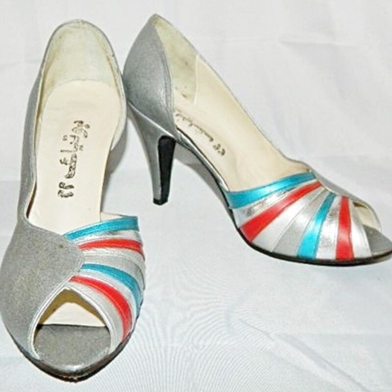metallic pumps women's shoes
