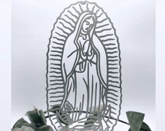 Virgin Mary Laser Cut