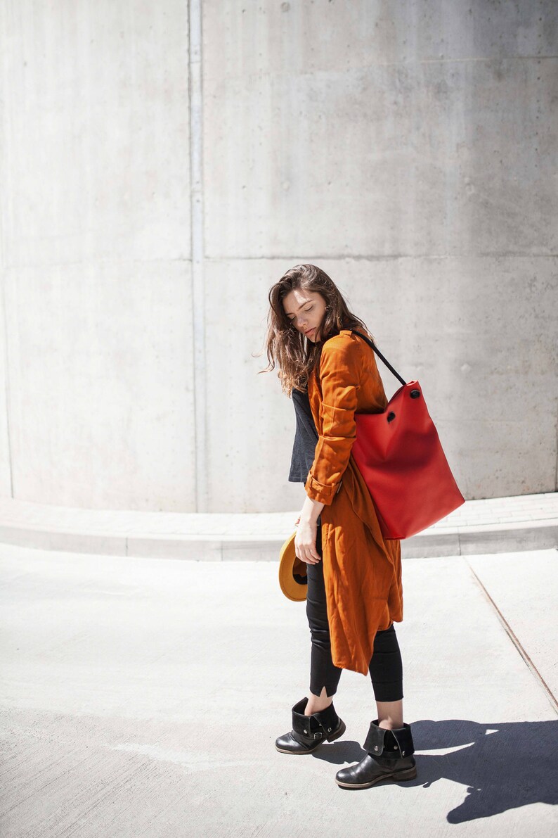 RED back pack red bag tote bag transforming backpack laptop backpack bag for women waterproof backpack stylish backpack trendy bag