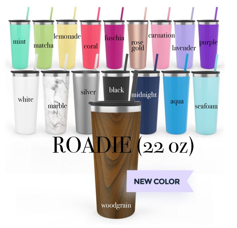 Personalized name tumblers // different sizes and colors Etsy