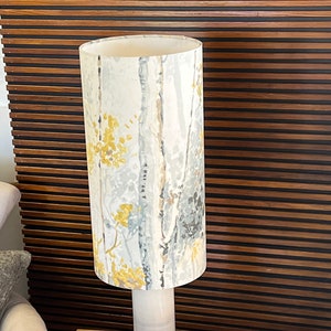 Extra Tall Handmade Lampshade With Tree Design, Suitable for Table Lamp, Floor Lamp