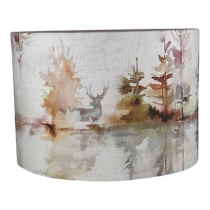 Voyage Maison Wilderness Plum,  Handmade Lampshade, Table Lampshade, Ceiling Pendant, Country Lampshade, Handmade Lamp Shade