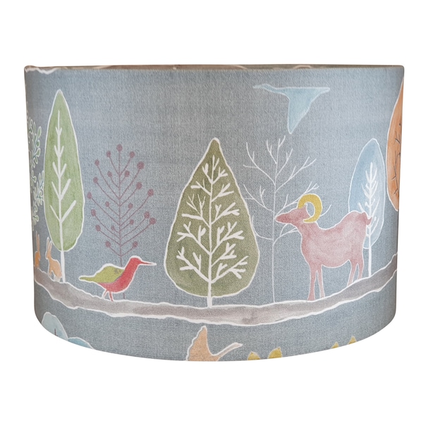 Voyage Maison Fabric Ariundle, Handmade Lampshade, Table Lampshade, Ceiling Pendant, Country Lampshade, Handmade Lamp Shade