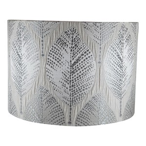 Silver Grey Handmade Lampshade, Handmade Lampshades, Table Lampshades, Ceiling Lamp shades, Grey Lampshade, Handmade Lamp Shade