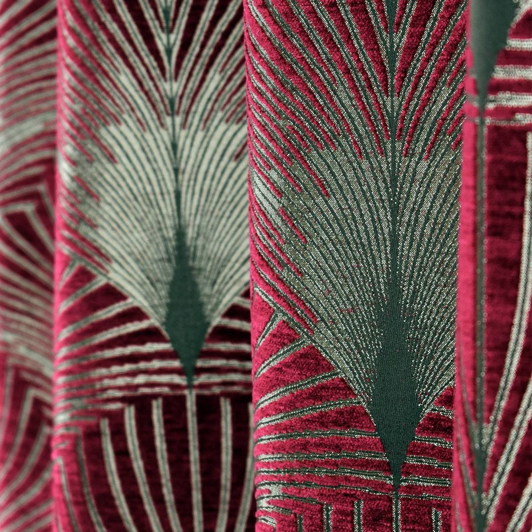 Made to Measure Curtains With a Hand Sewn Finish, Window Treatments, Art Deco, Pencil Pleat