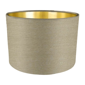 Sand Fabric Lampshade, Brushed Gold, Handmade Lampshades, Table Lampshades, Ceiling Lamp shades, yellow Lampshade, Handmade Lamp Shade