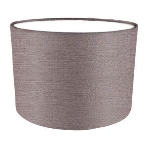 Blush Fabric Lampshade, Handmade Lampshades, Table Lampshades, Ceiling Lamp shades, Brown Lampshade, Handmade Lamp Shade