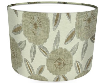 Florentina Flower Lampshade, Handmade Lampshades, Table Lampshades, Ceiling Lamp shades, Natural Lampshade, Handmade Lamp Shade