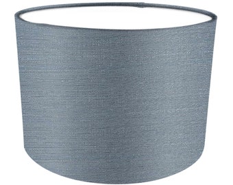 Sky Fabric Lampshade, Handmade Lampshades, Table Lampshades, Ceiling Lamp shades, Blue Lampshade, Handmade Lamp Shade