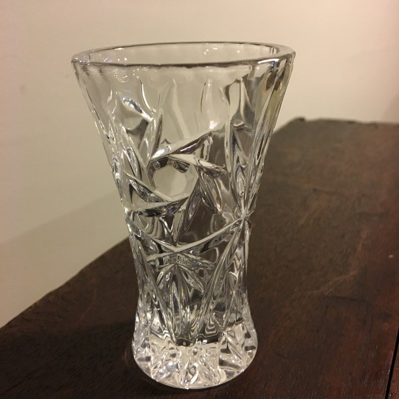 Vintage Crystal Cut Glass Bud Vase/Lenox/gift Etsy