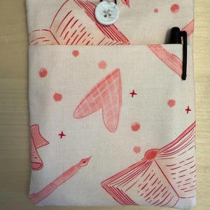 Cute Coquette | Padded Book, E-reader Sleeve for Kindle, Kindle Case, Book Sleeve