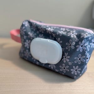 Diaper and Wipe Bag, Diaper Clutch, Diaper Pouch, Travel Diaper Clutch, Baby Shower Gift, New Mom Gift, 2-in- 1 Diaper and Wipe Case