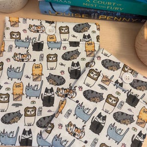 Silly Cats Padded Book Sleeve: Kindle, E-reader Case