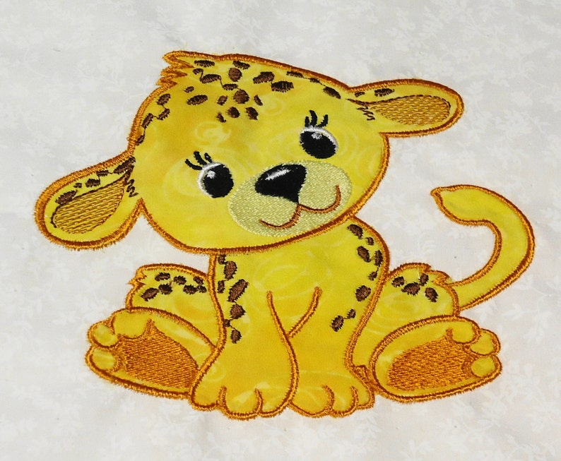 Baby tiger appliqu embroidery design for 4x4  etsy Baby tiger appliqu embroidery design for 4x4  etsy