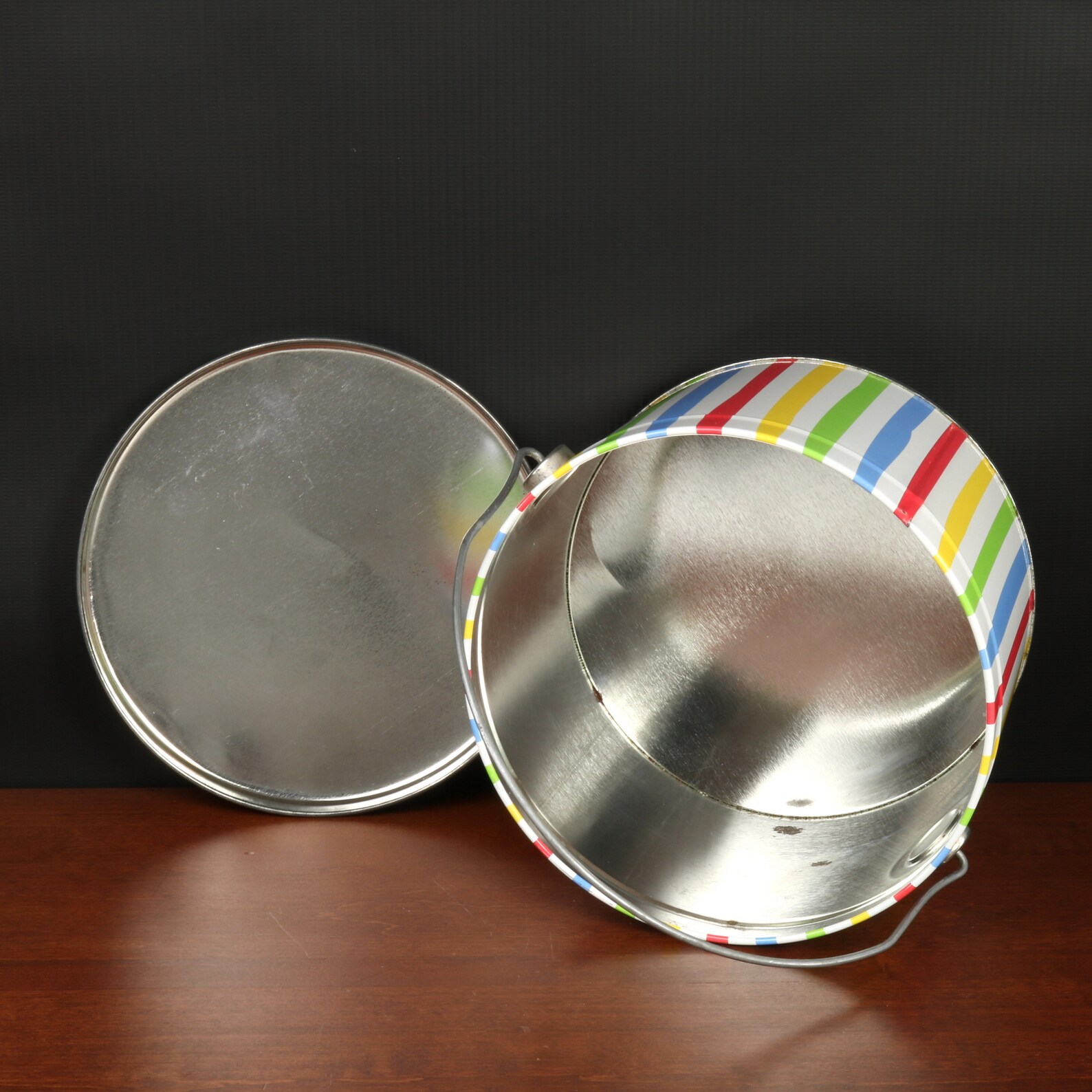 Collectible Tin Calgon Take Me Away Slogan Lidded Bucket Etsy