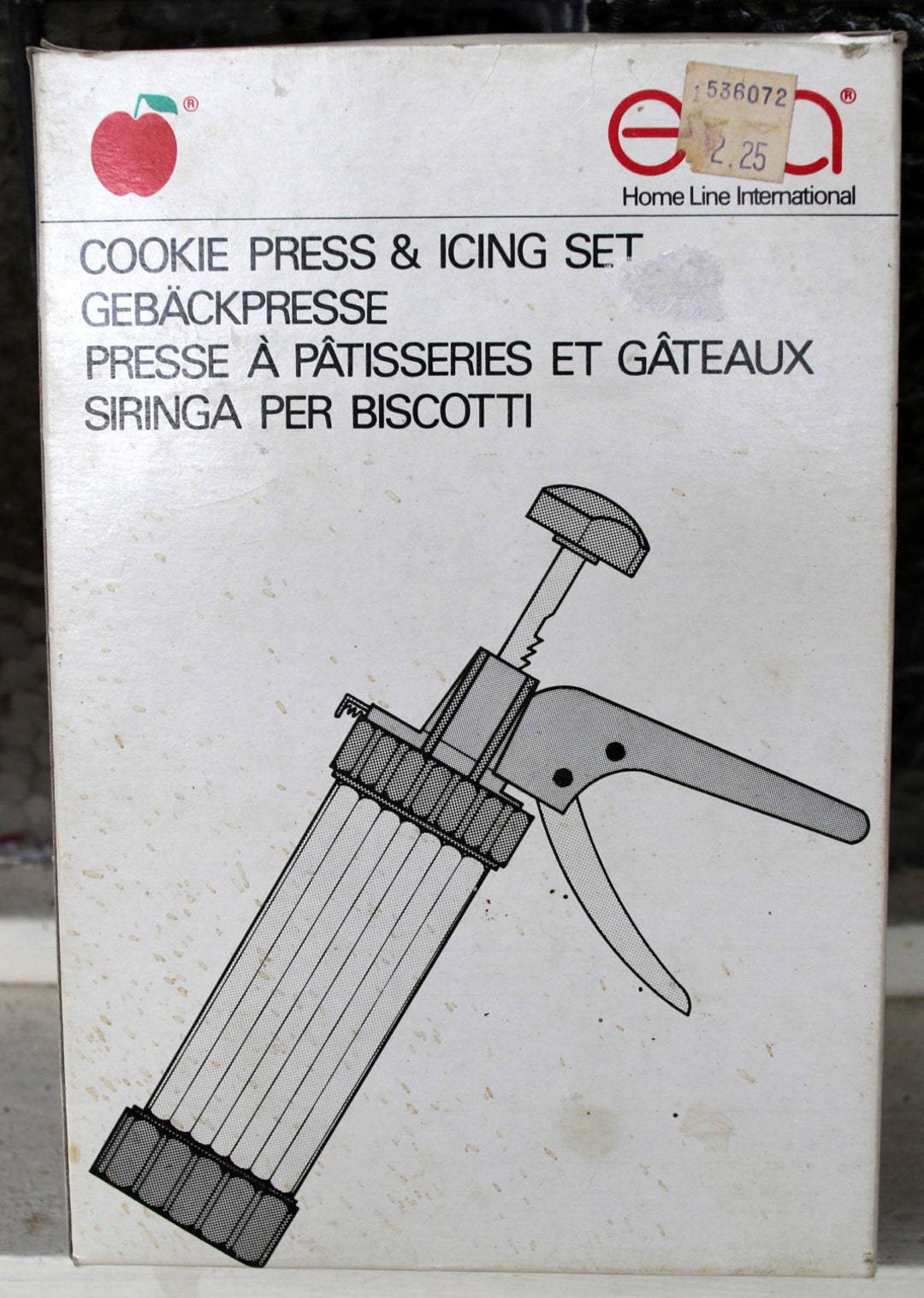 Eva Cookie Press and Icing Set With Instructions. Home Line Etsy