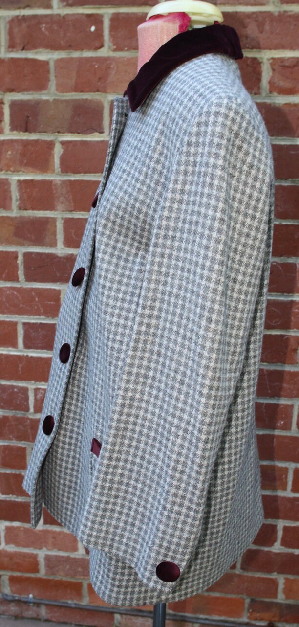 Fletcher Jones size 12 ladies wool jacket Fletcher Jones Etsy