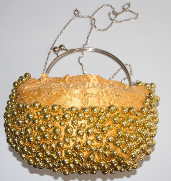 Beaded evening bag