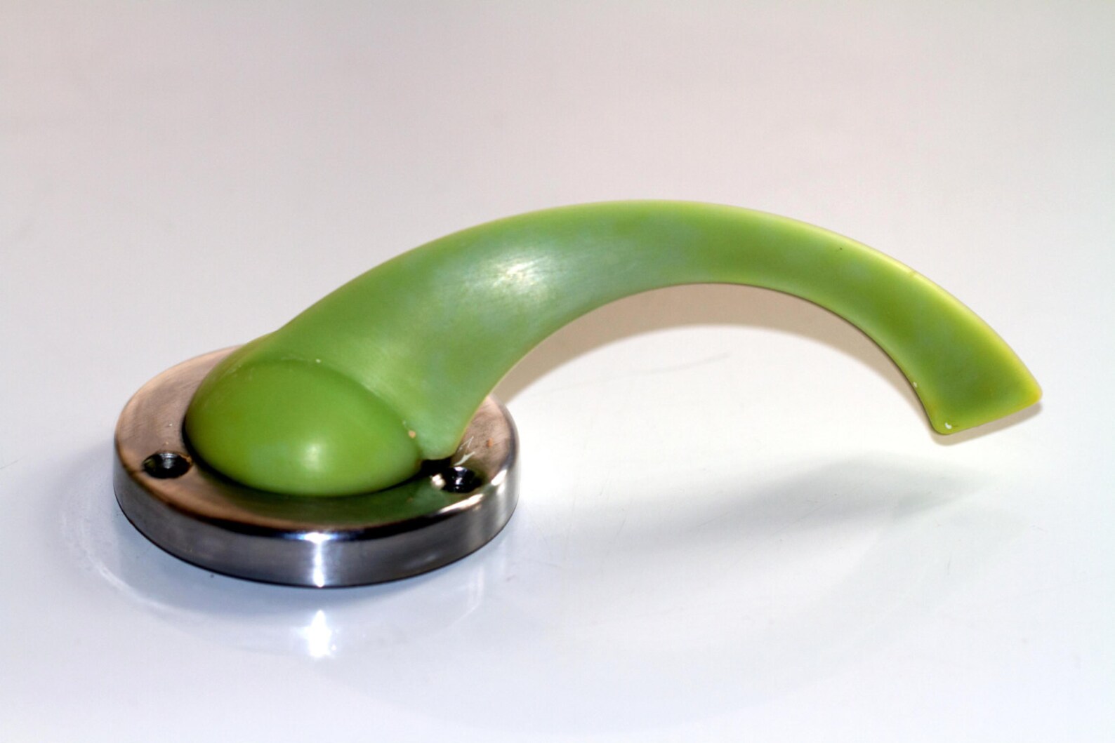 Set of Metal and Pale Green Door Handles Etsy Australia