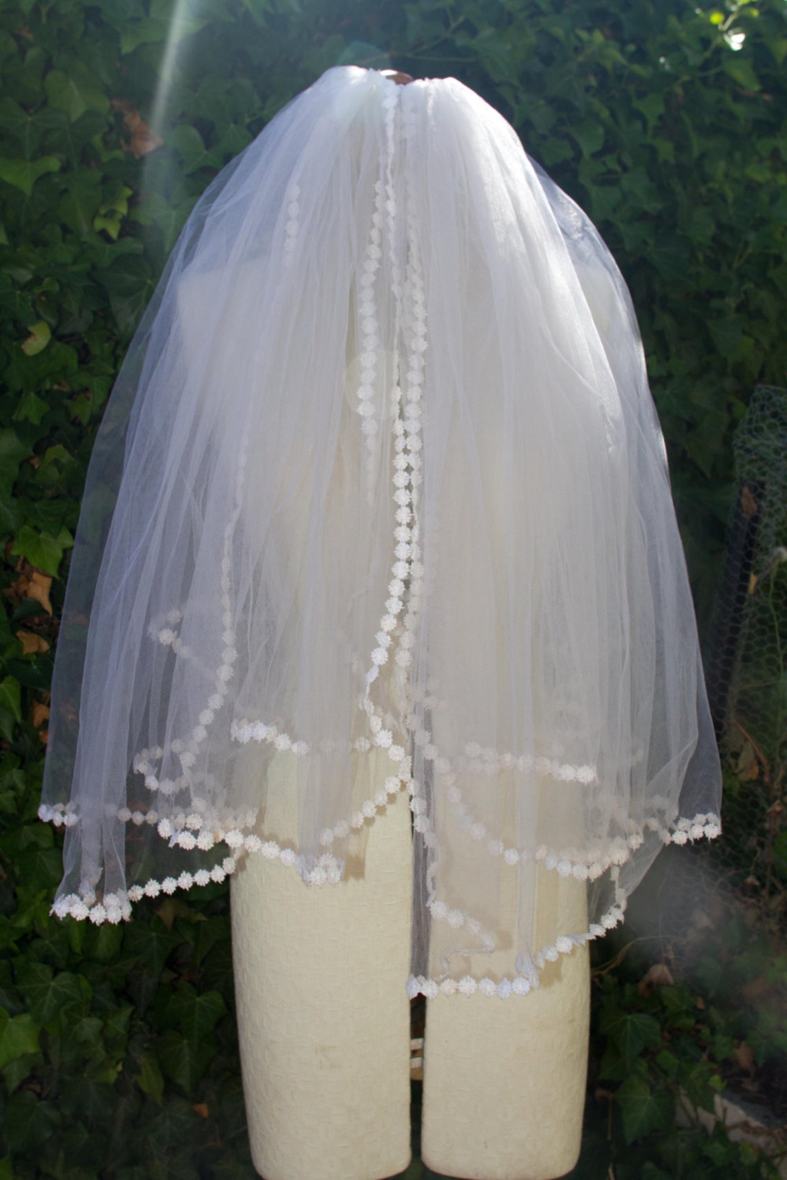 Crepe Wedding Dress and Veil Etsy Australia