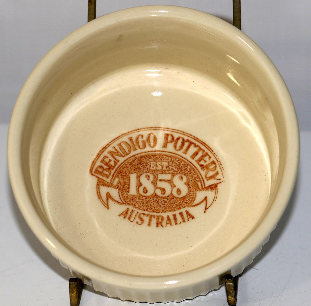 Bendigo Pottery Souffle Dish or Single Serve Casserole Dish or Etsy