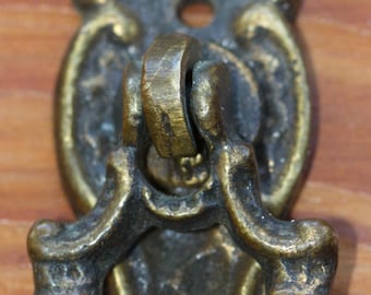 Vintage metal cabinet handle