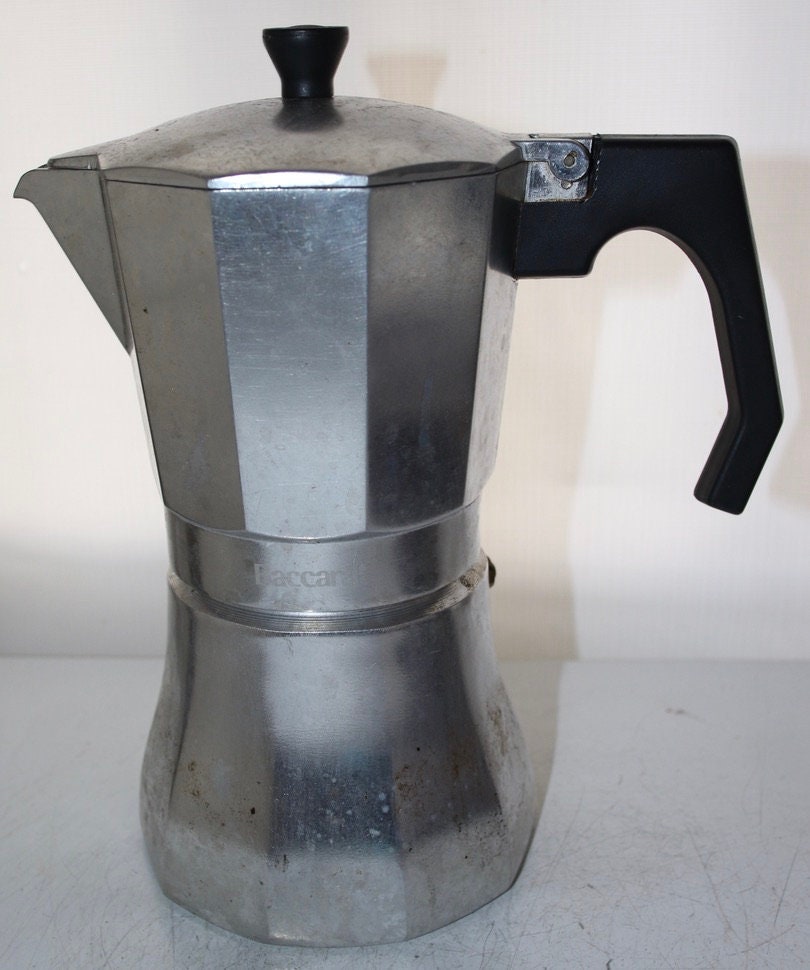 Vintage Aluminum Coffee Pot 1 Liter 1000 Ml Aluminum Camping Percolator  Coffee Maker Camping Spplies Tea Decor Farmhouse Vase Retro Country 