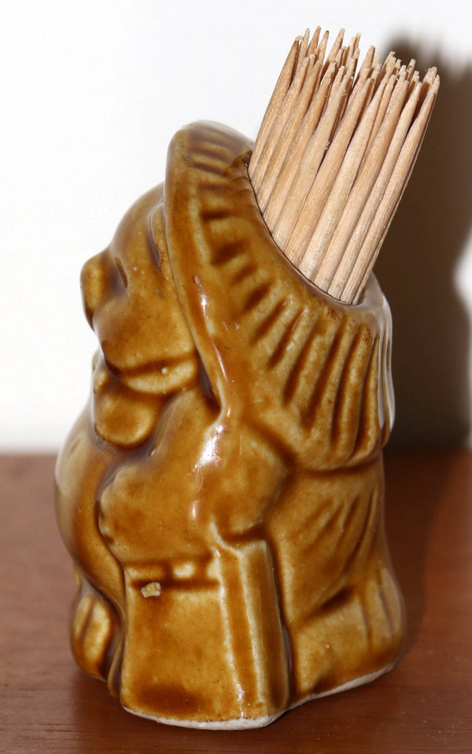 Ceramic Toothpick Holder Bear Candle Holder Etsy UK
