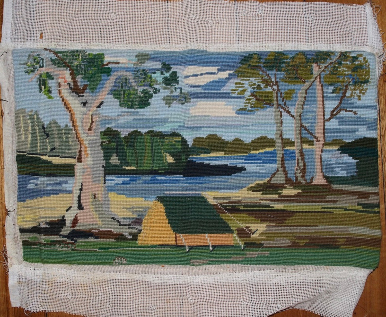 Camping Tapestry Canvas Australian Bush Tapestry Gumtree Etsy