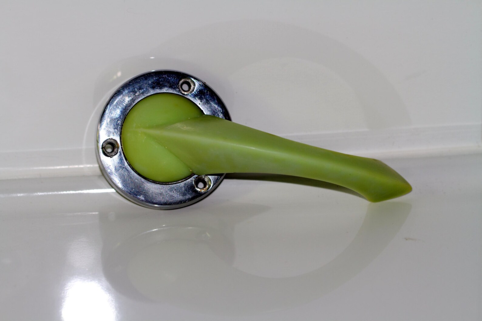 Set of Metal and Pale Green Door Handles Etsy Australia