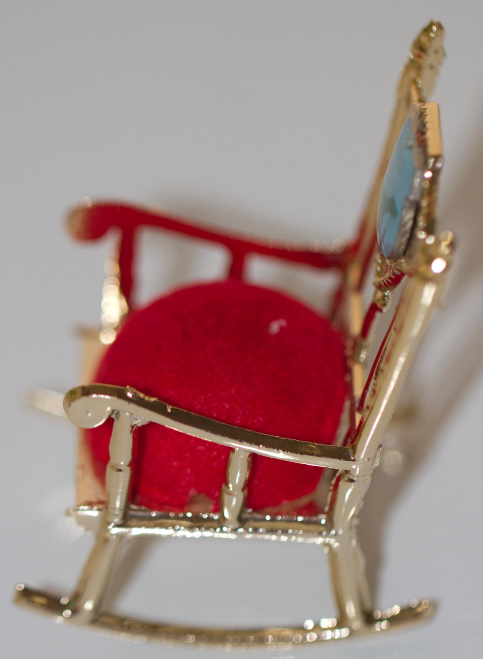 Antimony Rocking Chair Pin Cushion in Original Box Etsy UK