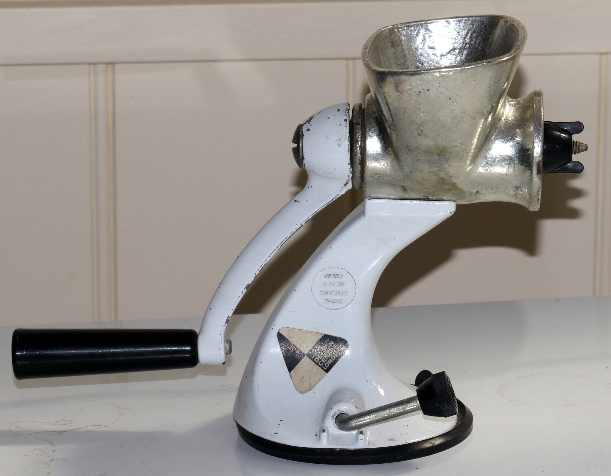 Vintage Spong 705 Metal Meat Mincer in Original Box Etsy UK