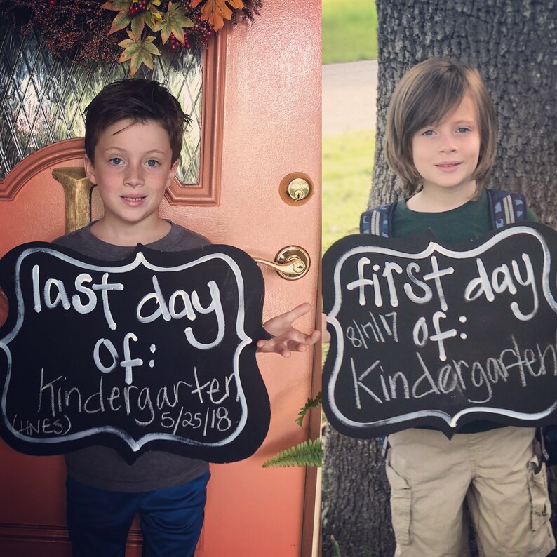 Back to school sign