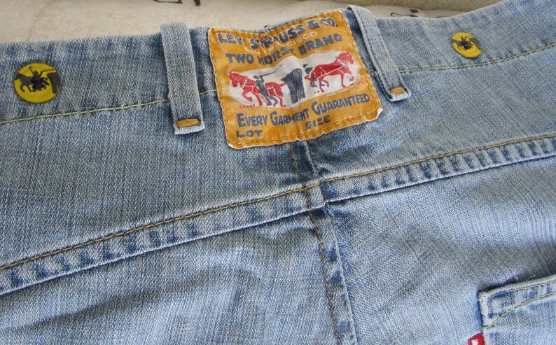 levi's two horse brand jeans