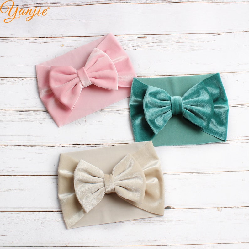 Felt Flower Baby Headband Girl Headbands Newborn Toddler Girls Christening Lot