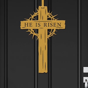 Cross Door Wreath or Wall Decor