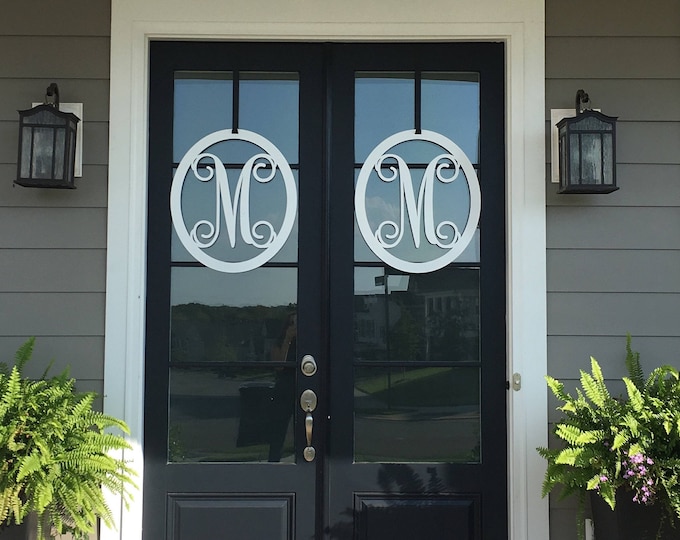 Monogram Door Wreaths Make It Personal At House Sensations Art
