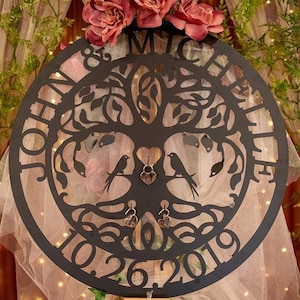 Love Lock Tree, Love Birds Love lock , Unity ceremony, copyright © HouseSensationsArt