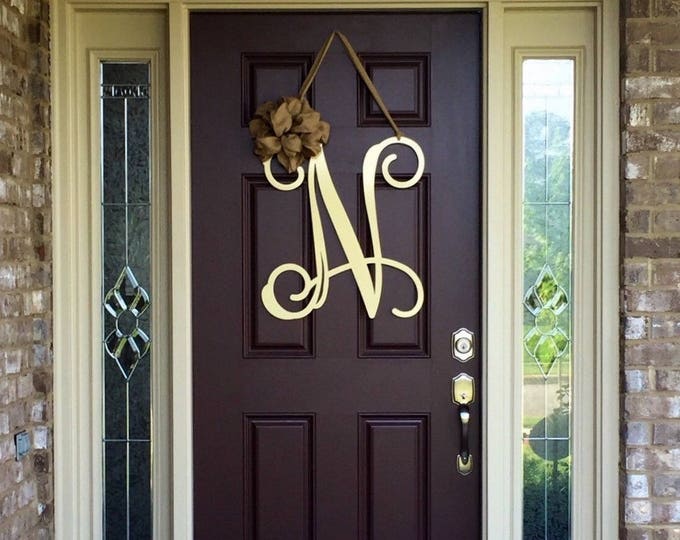 Monogram Door Wreaths Make It Personal At House Sensations Art Personalized Gifts Decor More Get Yours Today