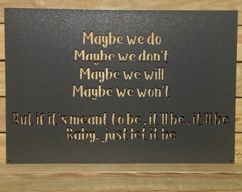 custom metal sign etsy