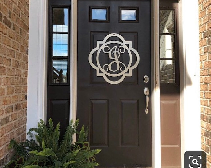 Monogram Door Wreaths Make It Personal At House Sensations Art