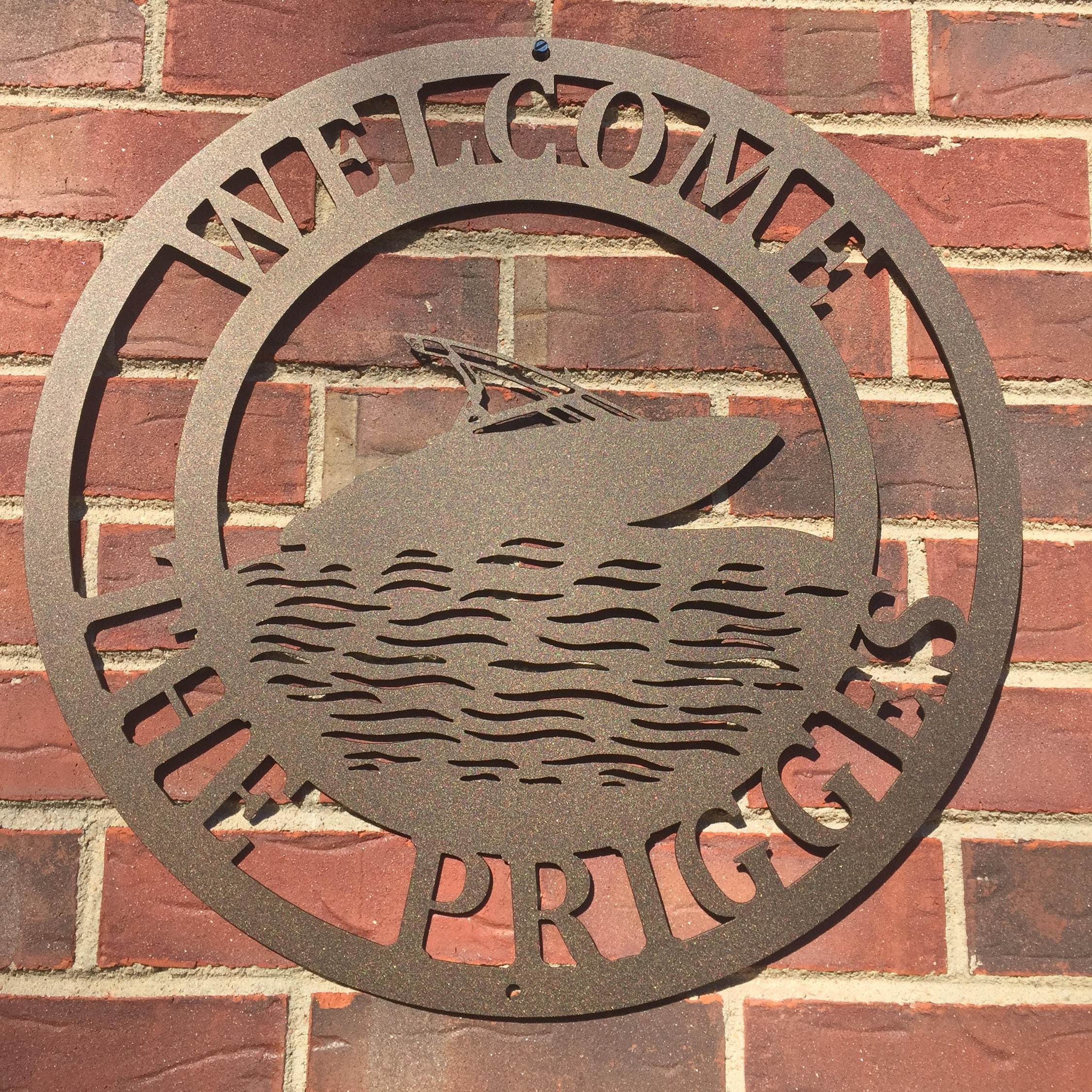 Personalized Sign Boating Sign Speed Boat Sign Gift Etsy