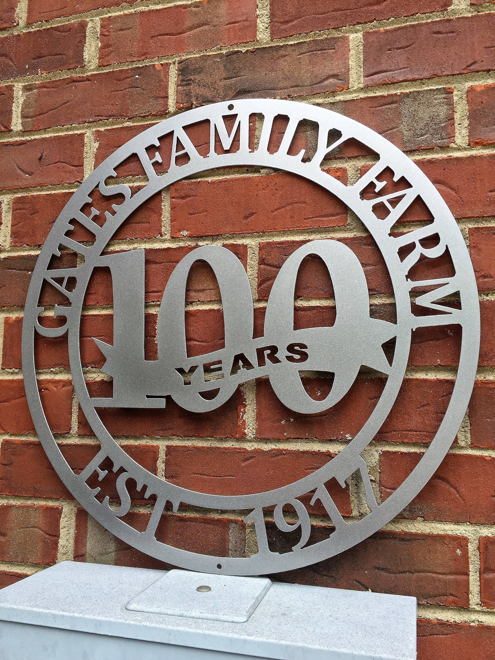 Anniversary Sign Established Sign Family Name Signs Last Name ...