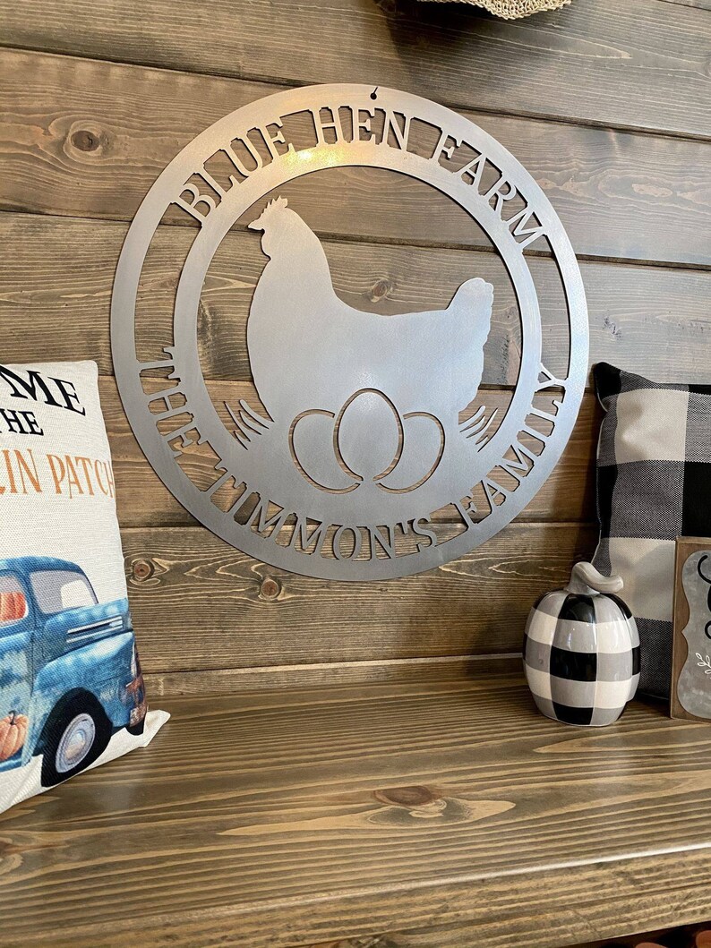 Chicken coop sign Laying Eggs sign Chicken Sign Etsy