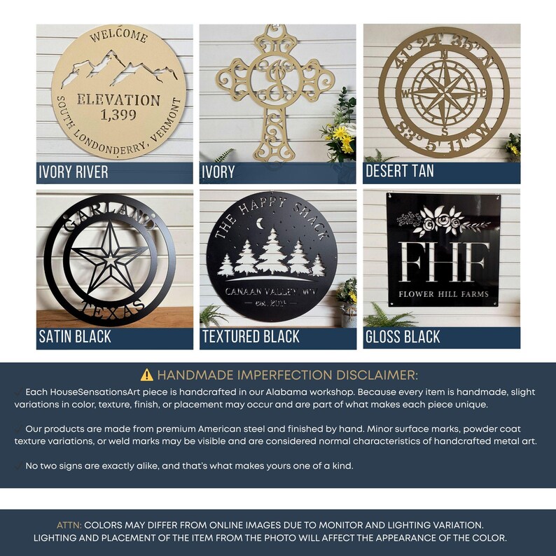 Custom Metal Sign - Personalized Family Name Home Decor  , Monogram Door Wreath, Garden Wall Art
