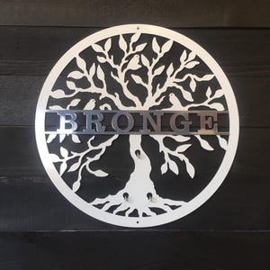 Personalized Love Locks Tree: Steel Unity Wedding Ceremony Keepsake
