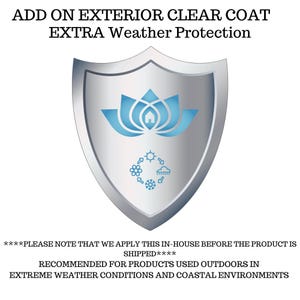 Extra Weather Protection Clear Coating