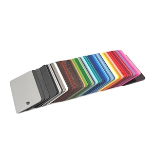Powder Coated Metal Color Swatch Samples For HSA Signs